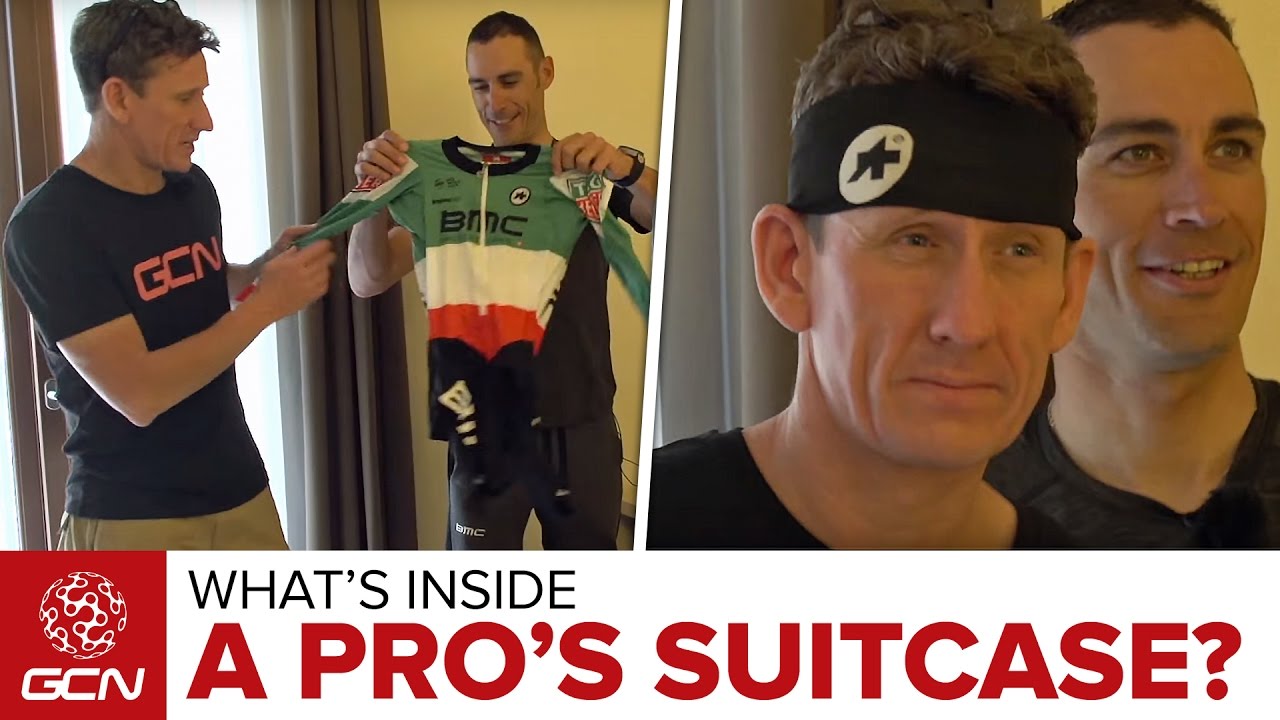 What's Inside A Pro Cyclist's Suitcase? With Team BMC's Manuel Quinziato