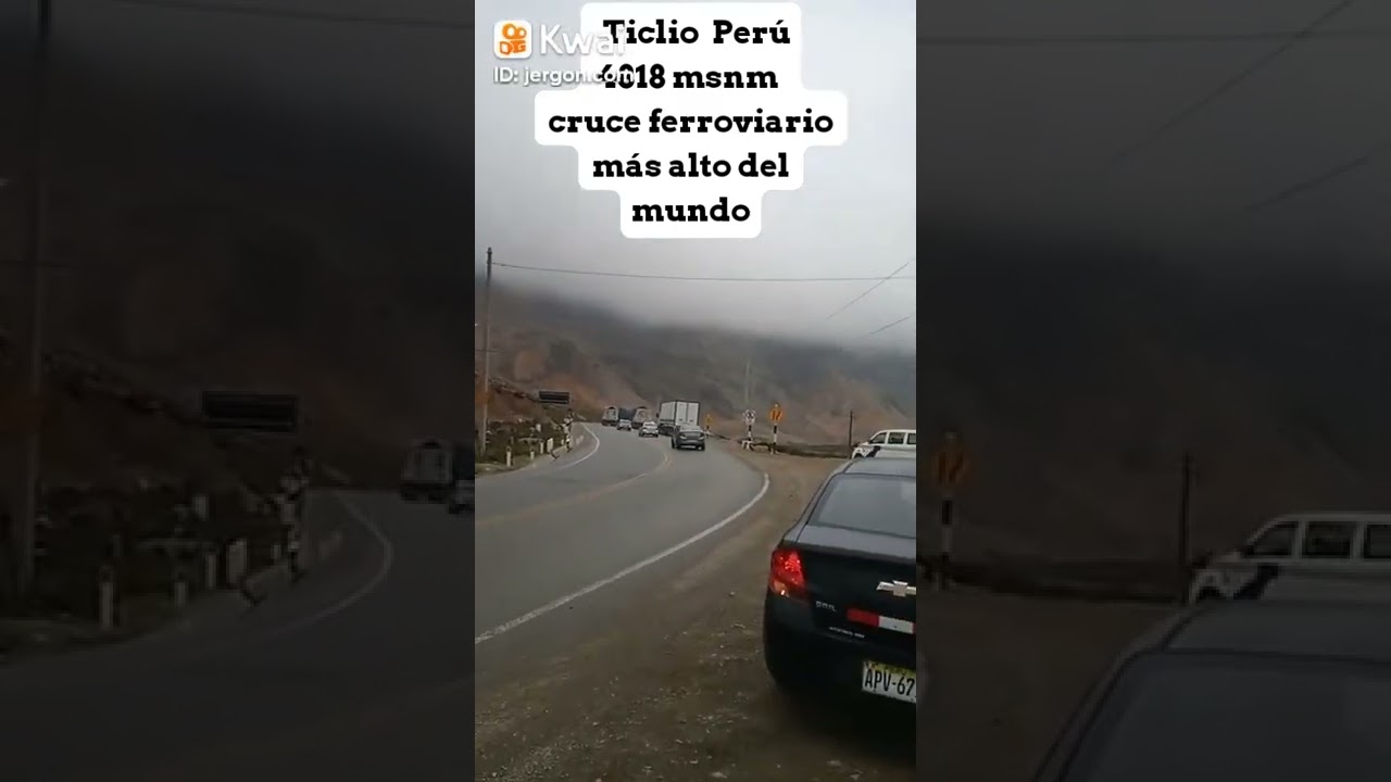 ticlio 4818 msnm cruce ferroviario m&aacute;s alto del mundo Per&uacute;
