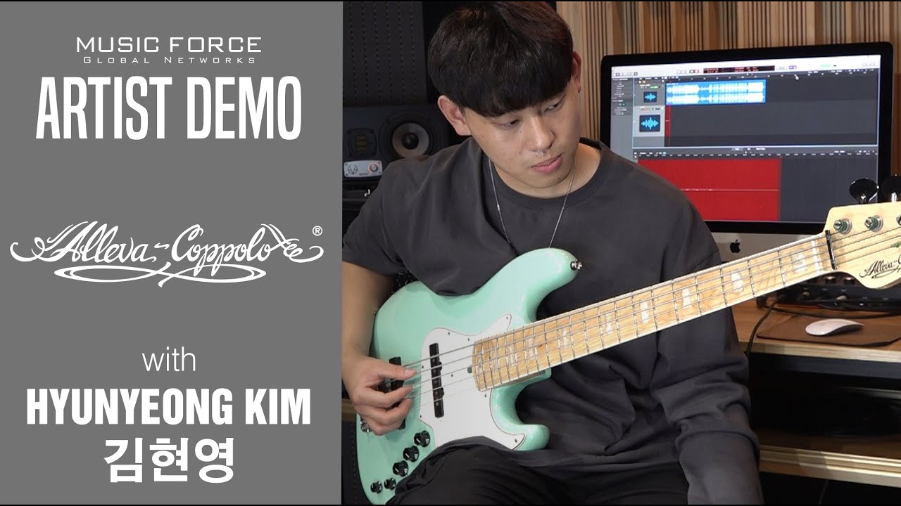 Alleva Coppolo LM5 Deluxe Bass Demo - 'Big Blur' by Bassist 김현영 (HyunYeong Kim)