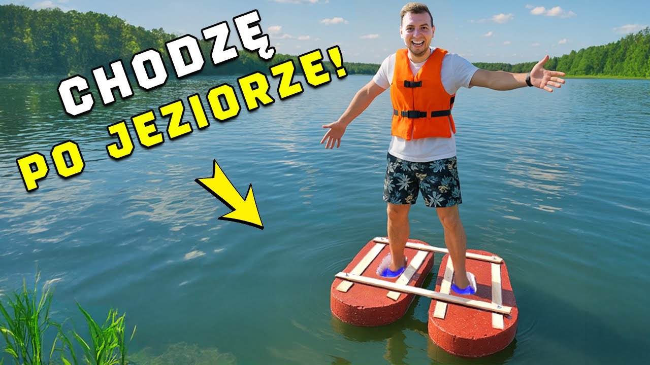 ZBUDOWAŁEM BUTY DO CHODZENIA PO WODZIE!