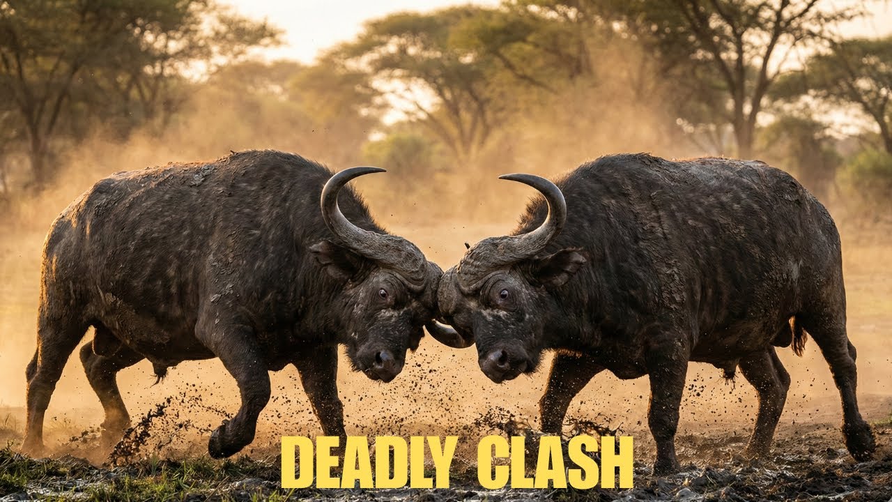 BUFFALO RUT: Raw Instinct & Mating Ritual Caught on Camera!
