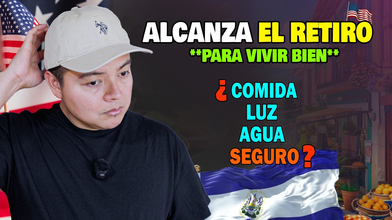 Te alcanzara tu cheque de RETIRO para vivir bien en El Salvador? 🤔💵