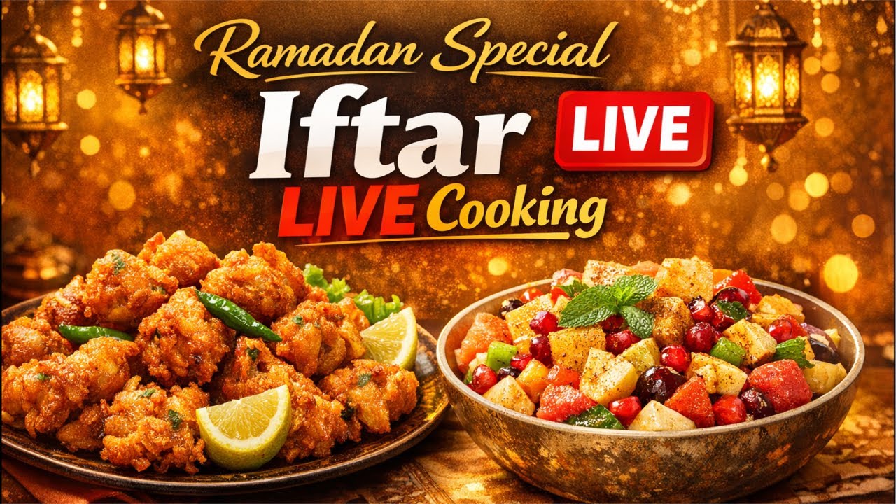 Dahi bade (Lentil Dumplings) - Ramadan live Cooking