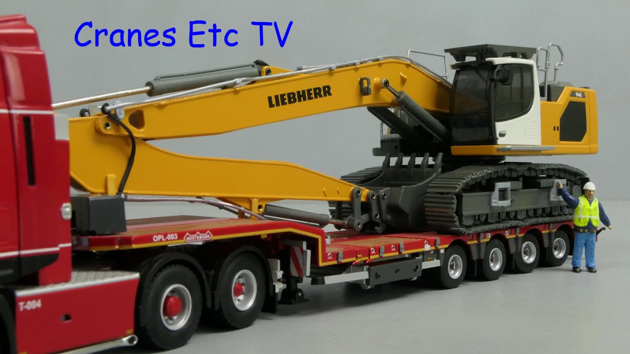 Conrad Liebherr R 945 Hydraulic Excavator by Cranes Etc TV