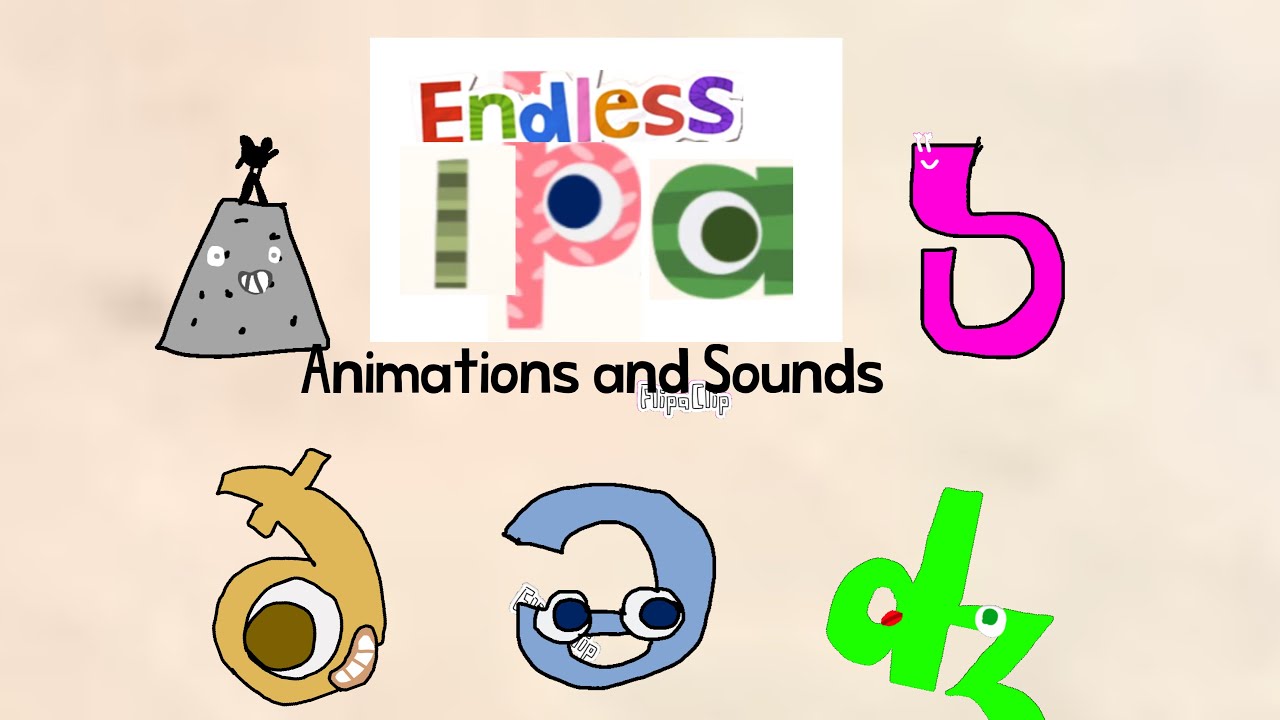Endless International Phonetic Alphabet - Animation and Sounds