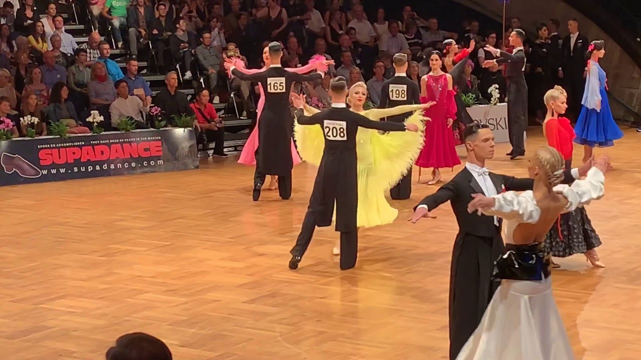 Evgeny Moshenin - Dana Spitsyna, tango. GOC 2019, WDSF Grand Slam Standard.