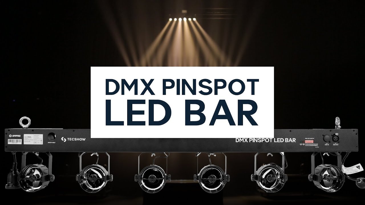 DMX PINSPOT LED BAR - PROFILE