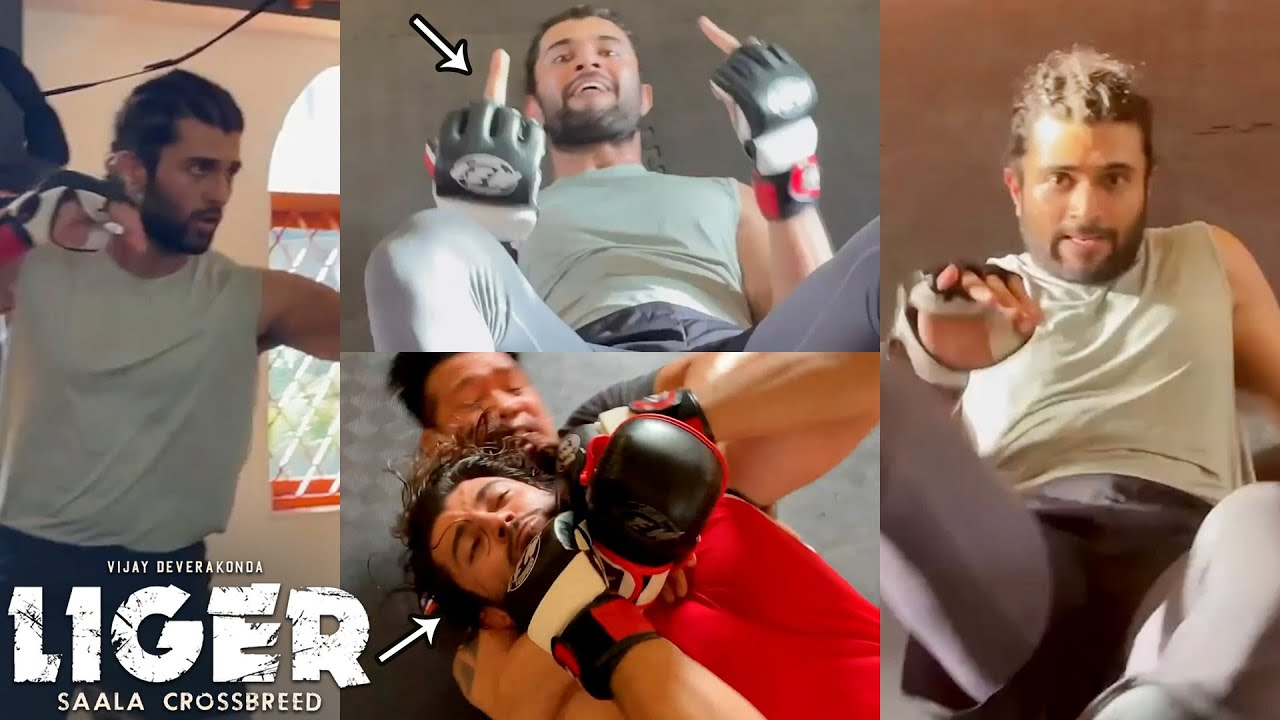 Vijay Deverakonda Martial Arts & MMA Training Video ForLIGER | AnanyaPanday | PuriJagannadh #LIGER
