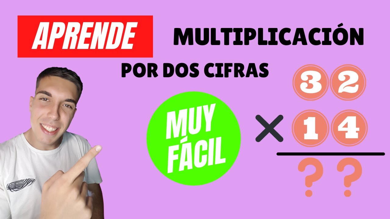 MULTIPLICACIÓN por 2 CIFRAS (PASO A PASO) [EXPLICACIÓN + EJERCICIOS] *Multiplicar Números DOS cifras