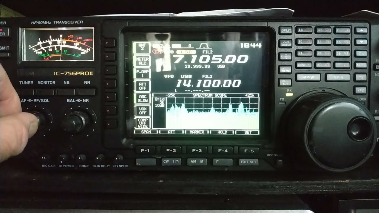 7月3日　7MHzでQSO　懐かしの局と再会