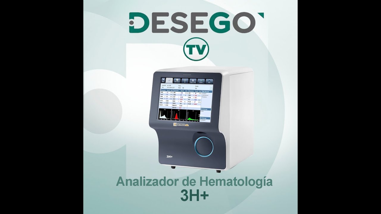 Desego tv Analizador de hematología 3H+
