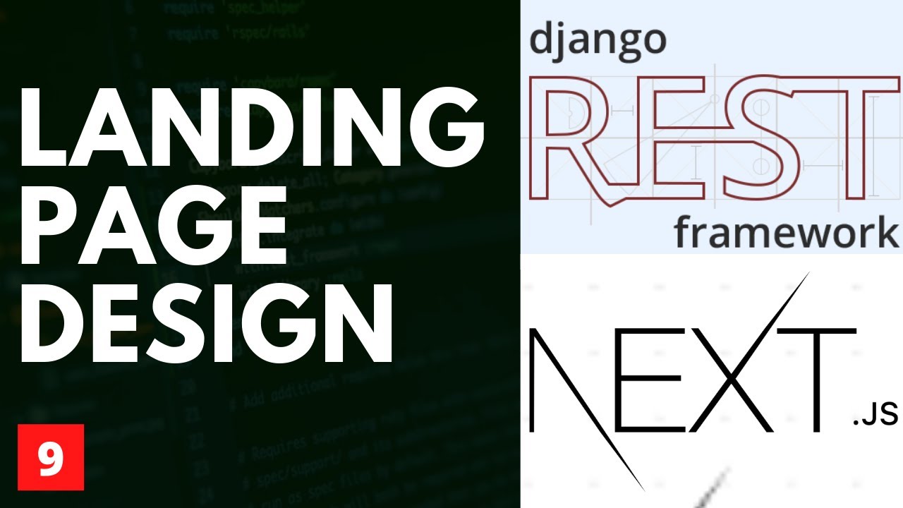 CSS Modules Landing page design.  Full-stack React and Django Project. #9