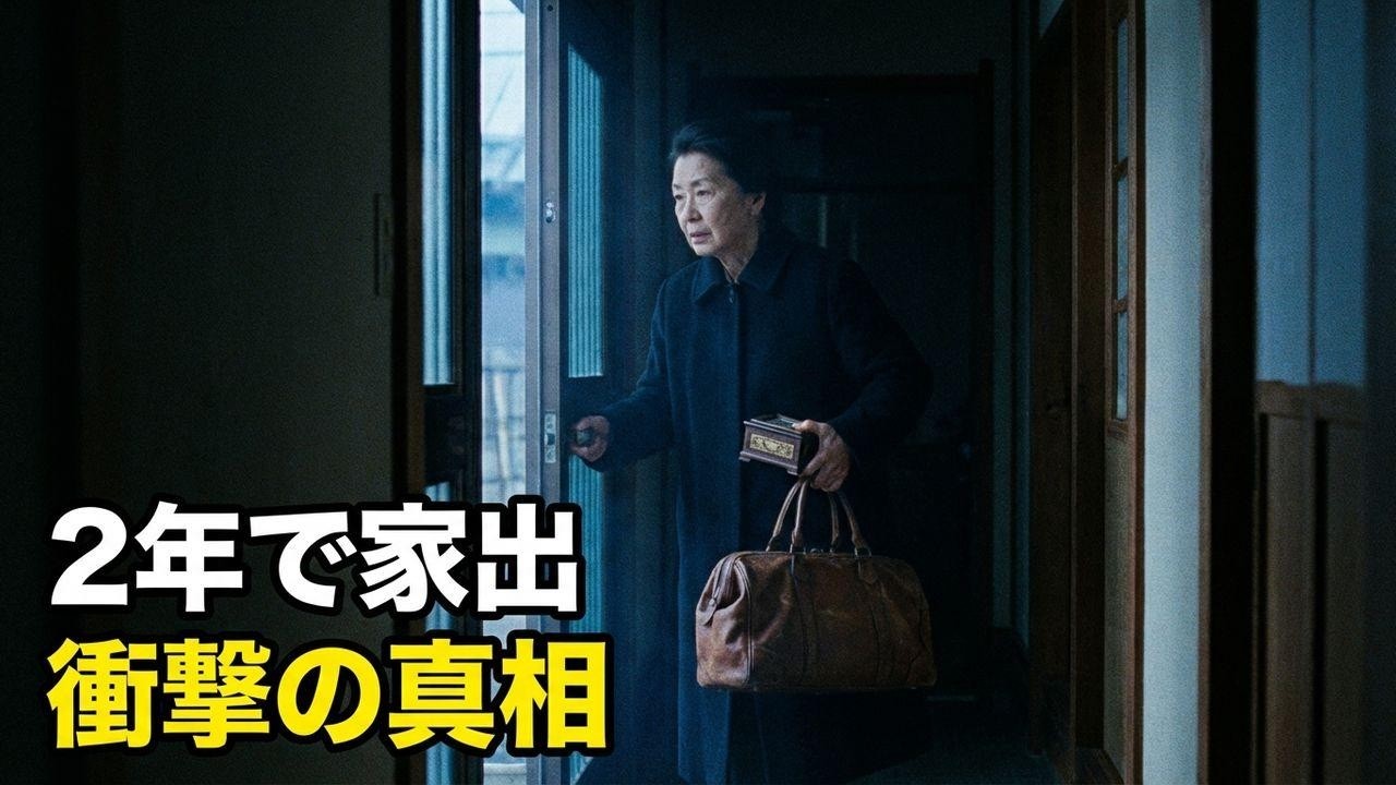 年金月7万の母が息子の家を夜逃げ!?優しすぎる監獄の正体