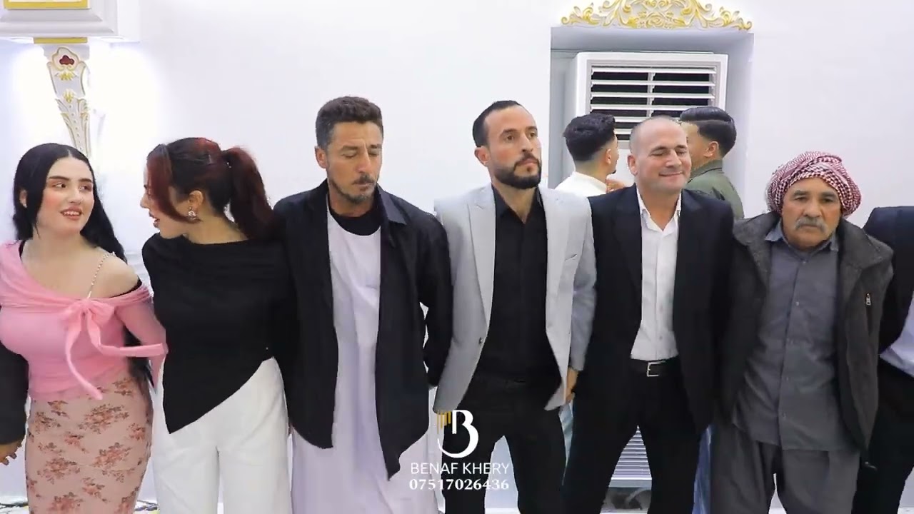 تحسين خدر فقير و زيدان خلف شنكالي حفلة افتتاحية قاعة شمال الملكية جزء 4