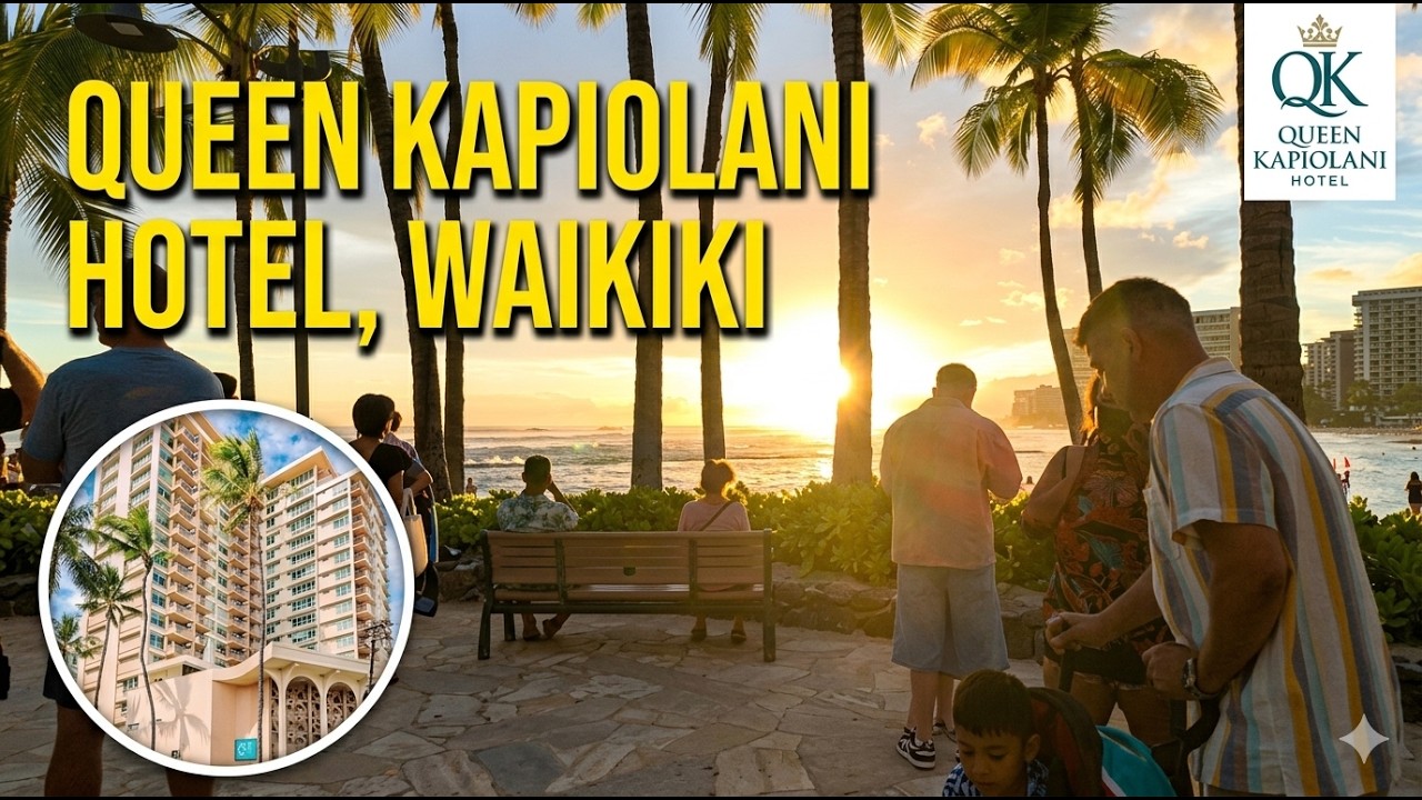 [4K] Hotel Tour | 🇺🇸 HONOLULU, Queen Kapiolani Hotel, Waikiki 2025