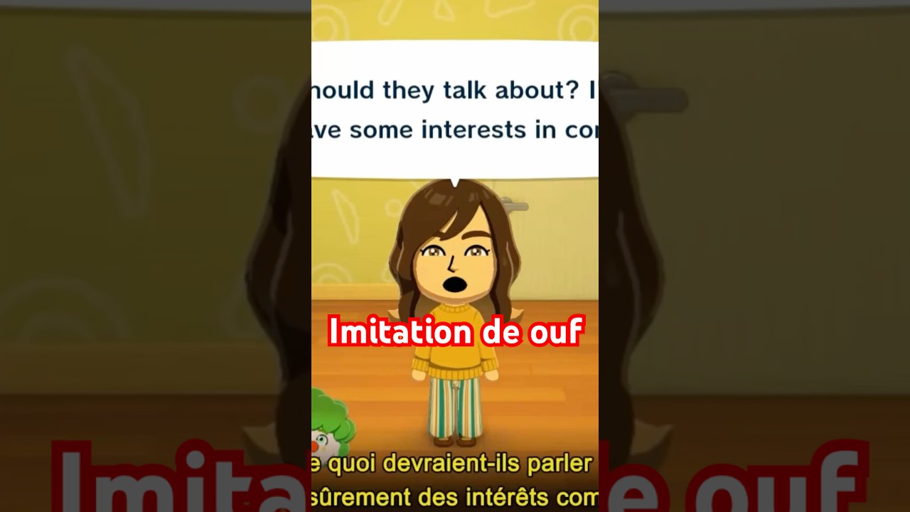 Imitation de voix des mii 