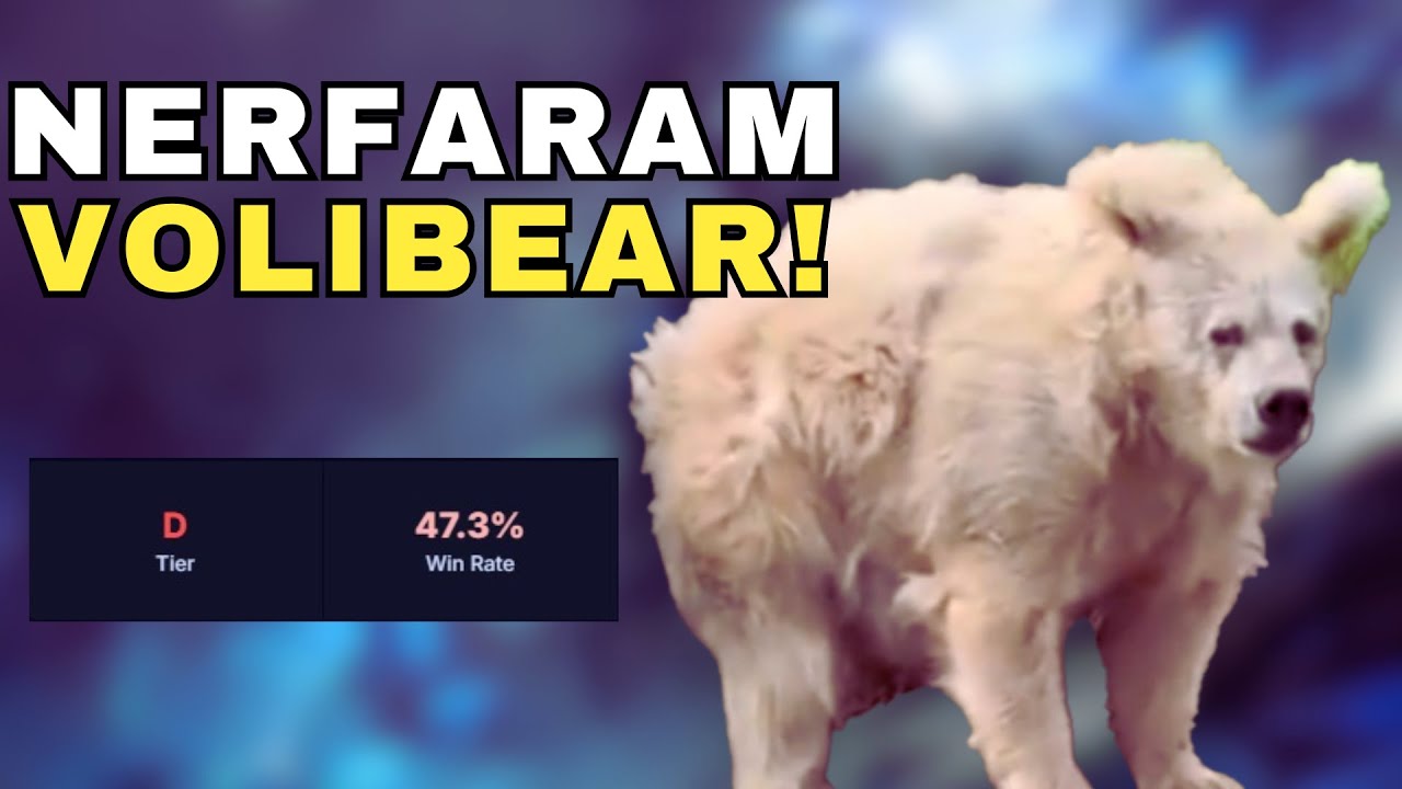 NERFARAM VOLIBEAR! 🥀😔