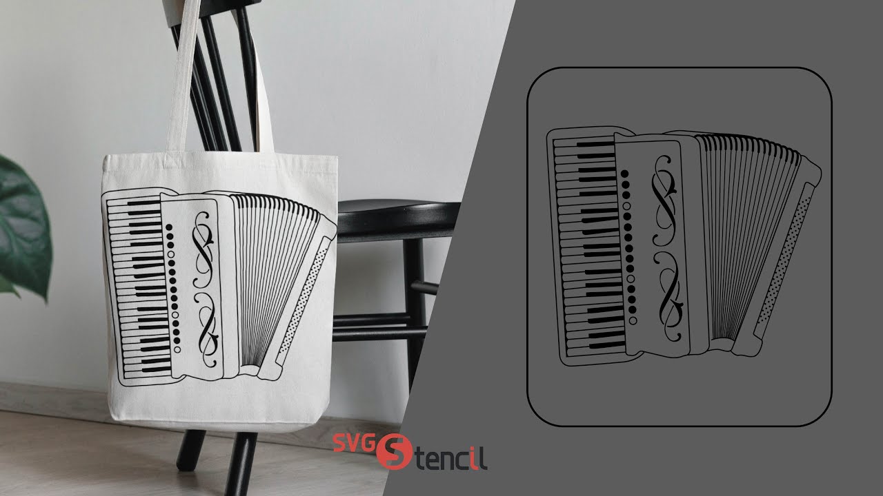 Accordion svg design  - SVGStencil