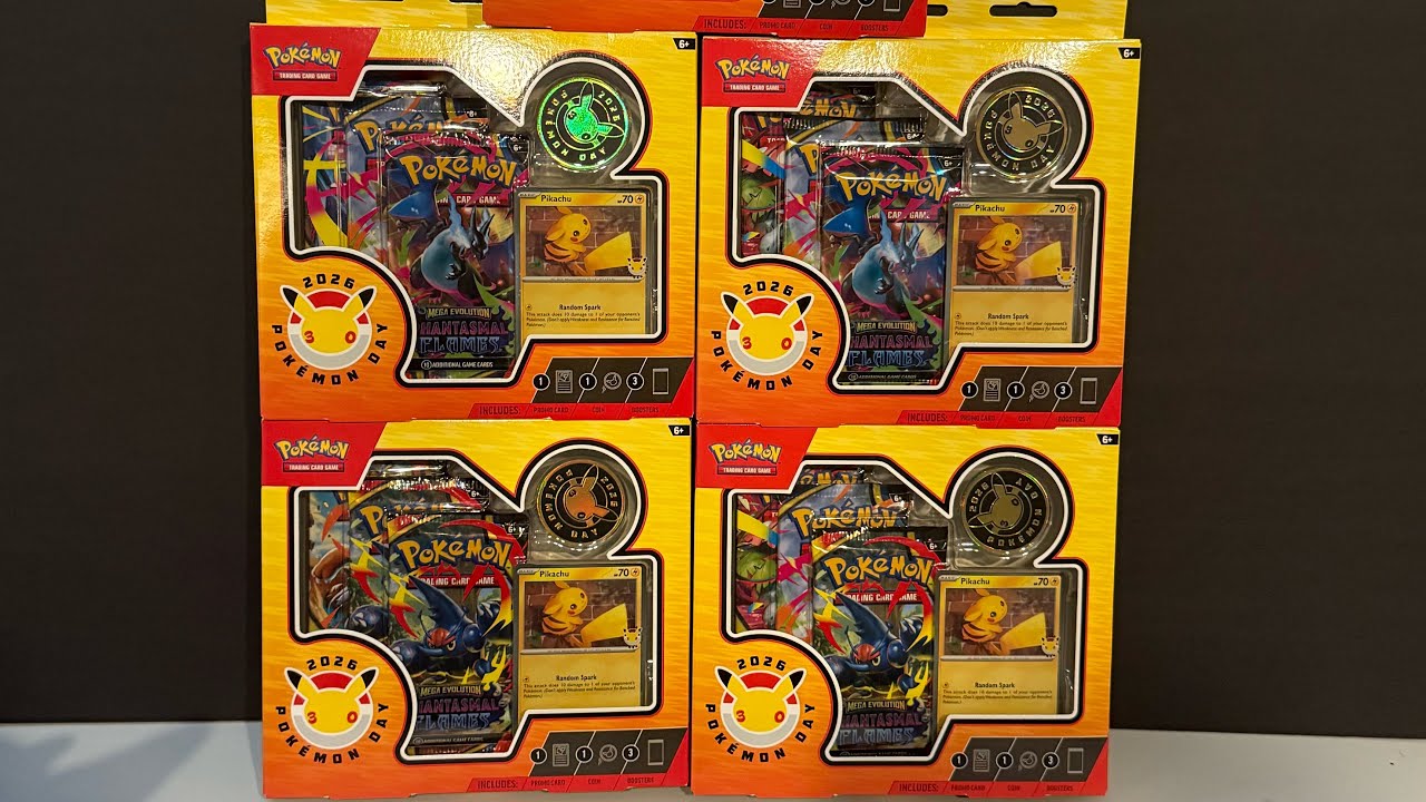 Opening 2 Pokémon day 2026 boxes, insane luck 