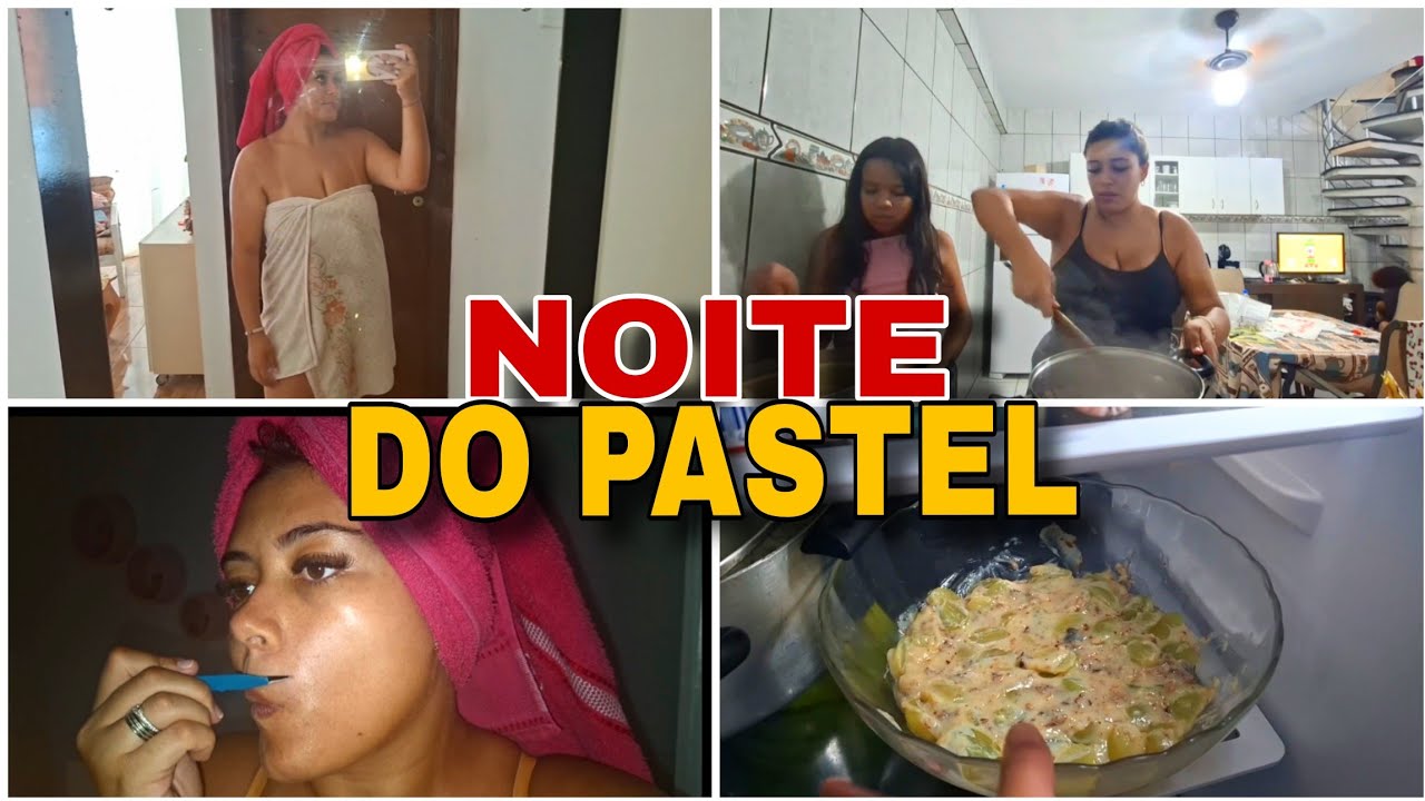 NOITE DO PASTEL EM CASA + MEU CACHORRO CAIU NA PISCINA + SOBREMESA BOMBOM DE UVA 💖| #viralvideo 