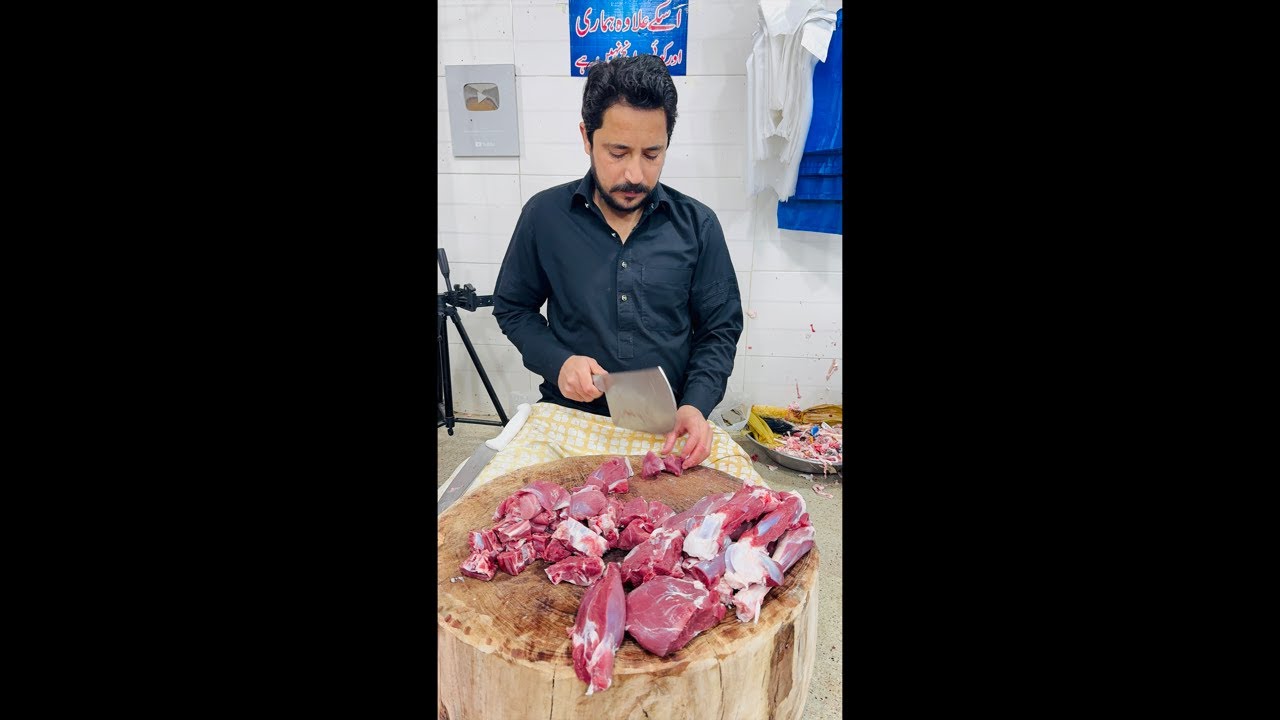 Professional Mutton Cutting | Bakra Cutting Full Tutorial | Malik Ali 120