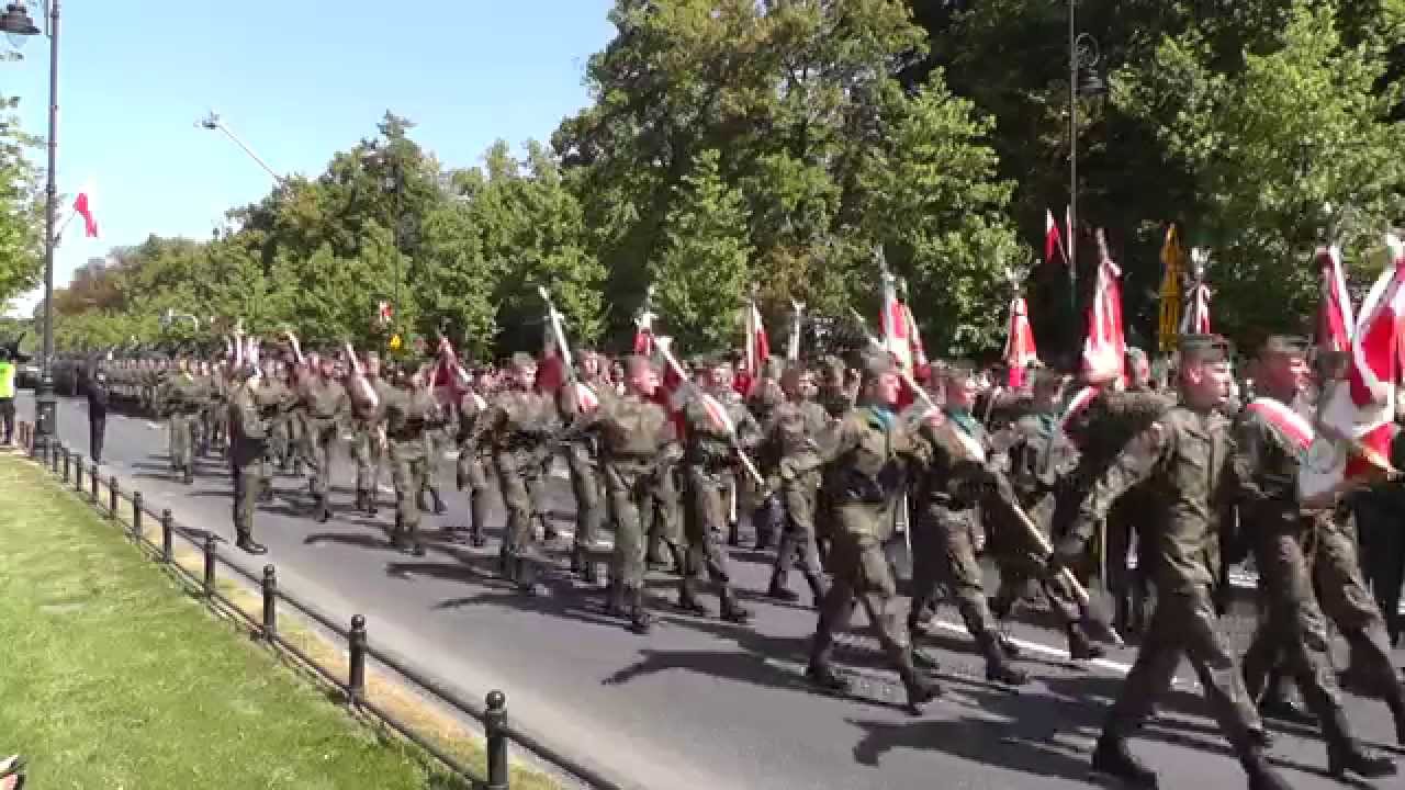Defilada z okazji Święta Wojska Polskiego 2015 - Piechota