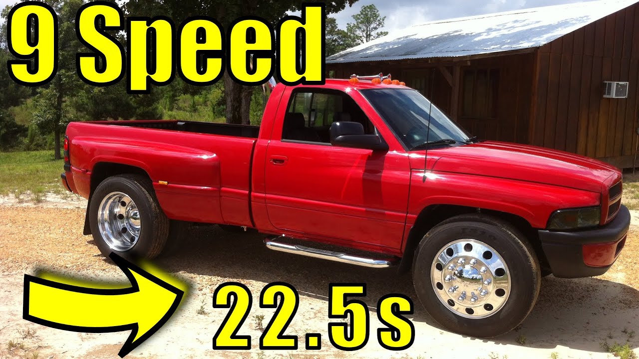 In The Red - 95 Dodge Ram 3500 Cummins 9 Speed Roadranger RestoMod