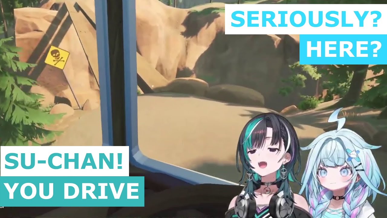 [RV There Yet?] Su and Chiha vs the Narrow Bridge! [Rindo Chihaya/Mizumiya Su]