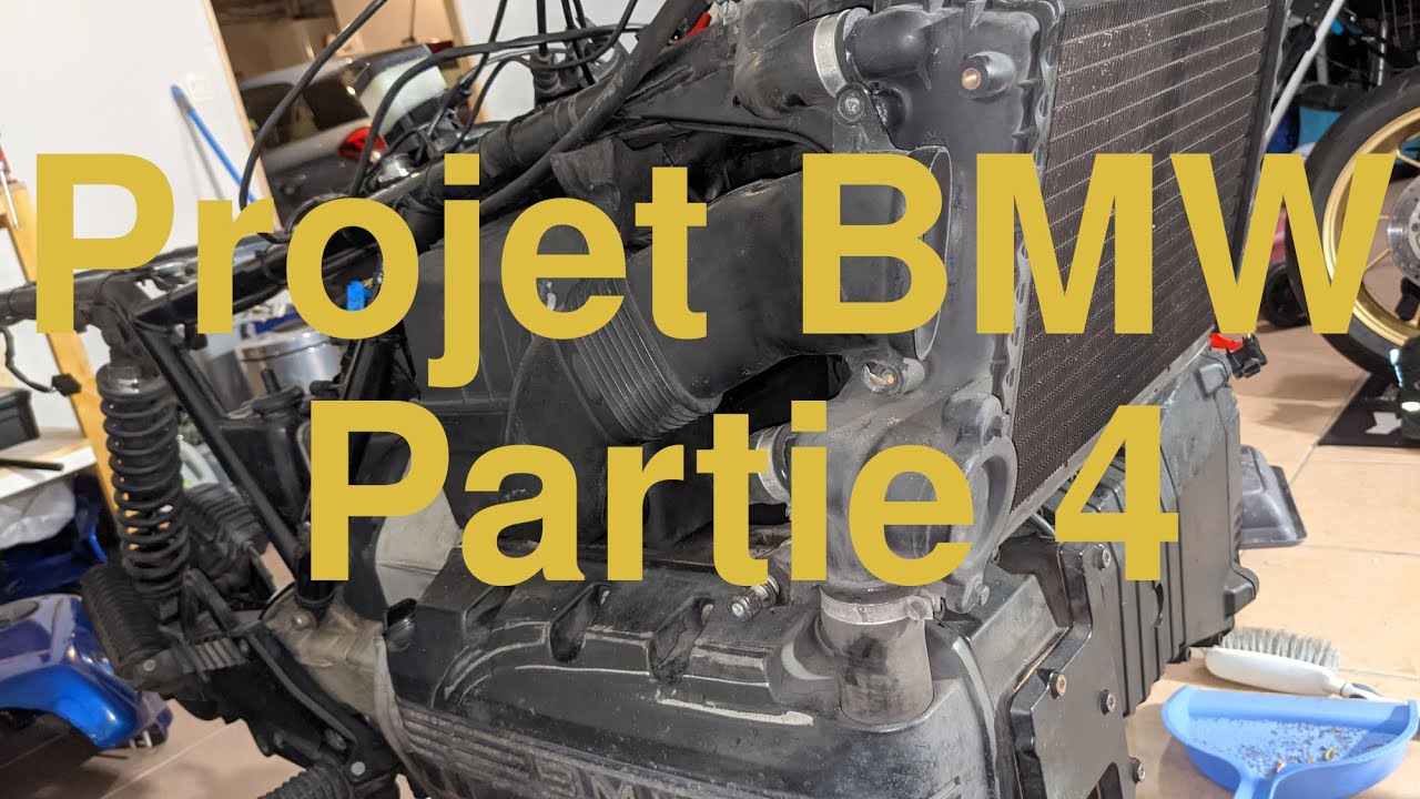 [Ep 4] Projet BMW K100 - Démontage du circuit de refroidissement
