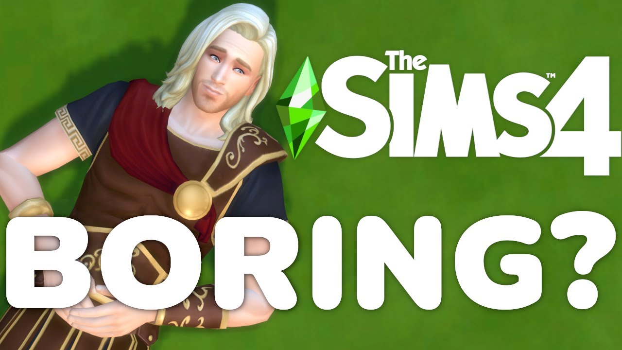 Почему The Sims 4 скучная и как это исправить!