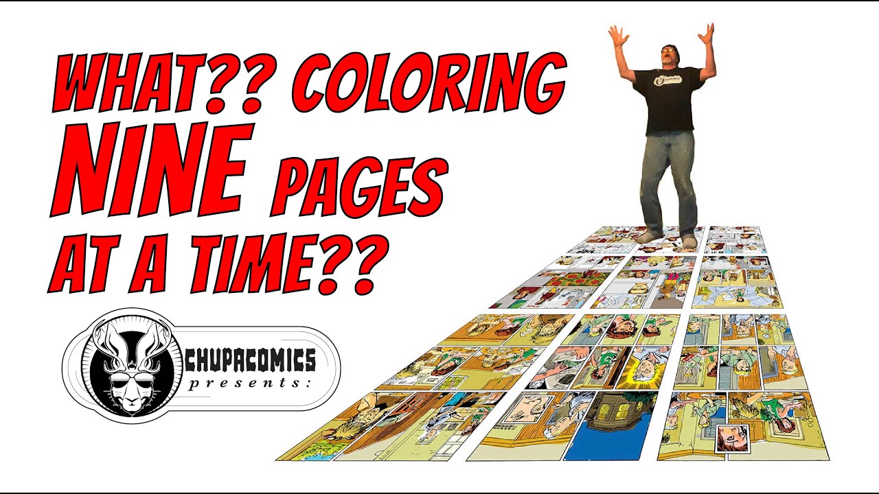 Nine pages at a time? Are you nuts?