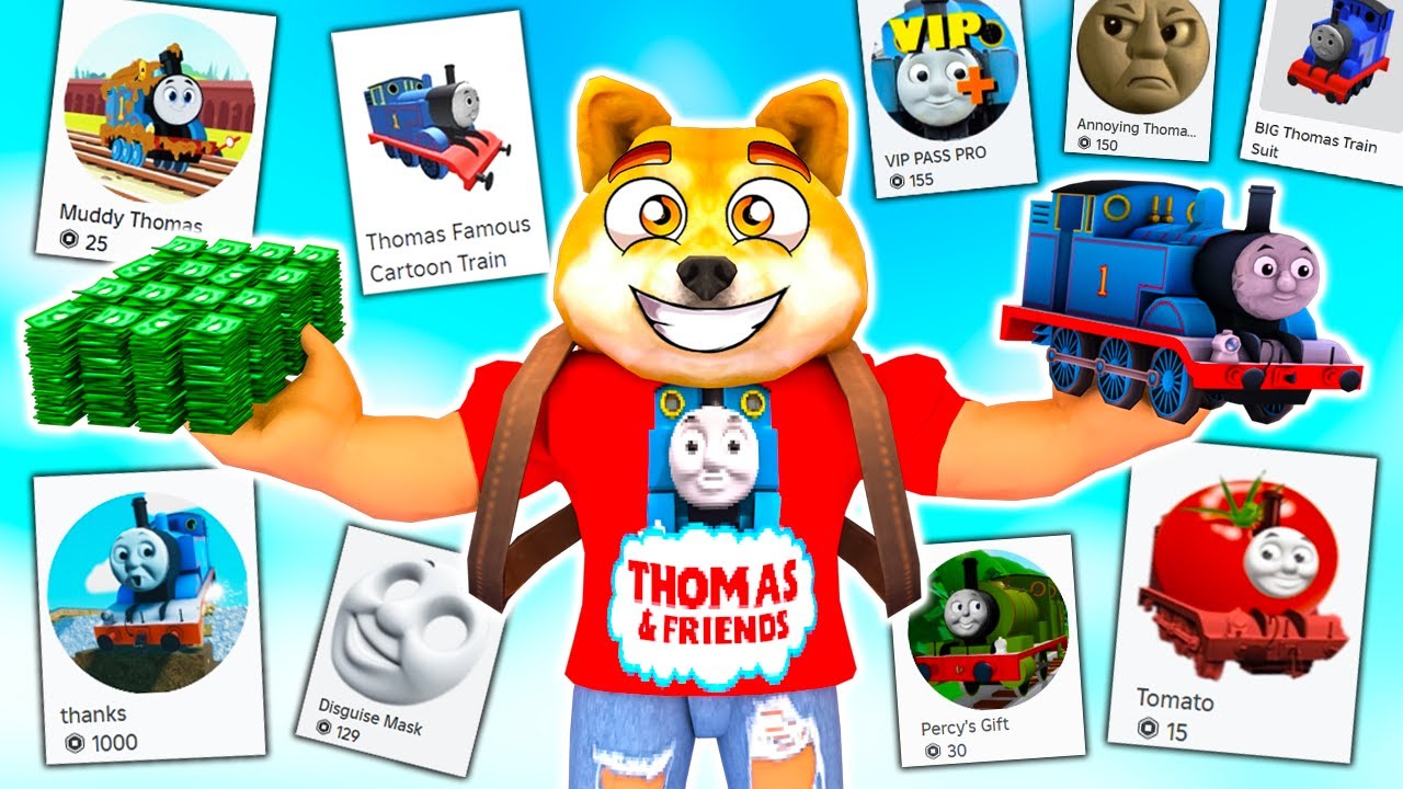 Я потратил 5000 робуксов на Roblox Thomas Games!