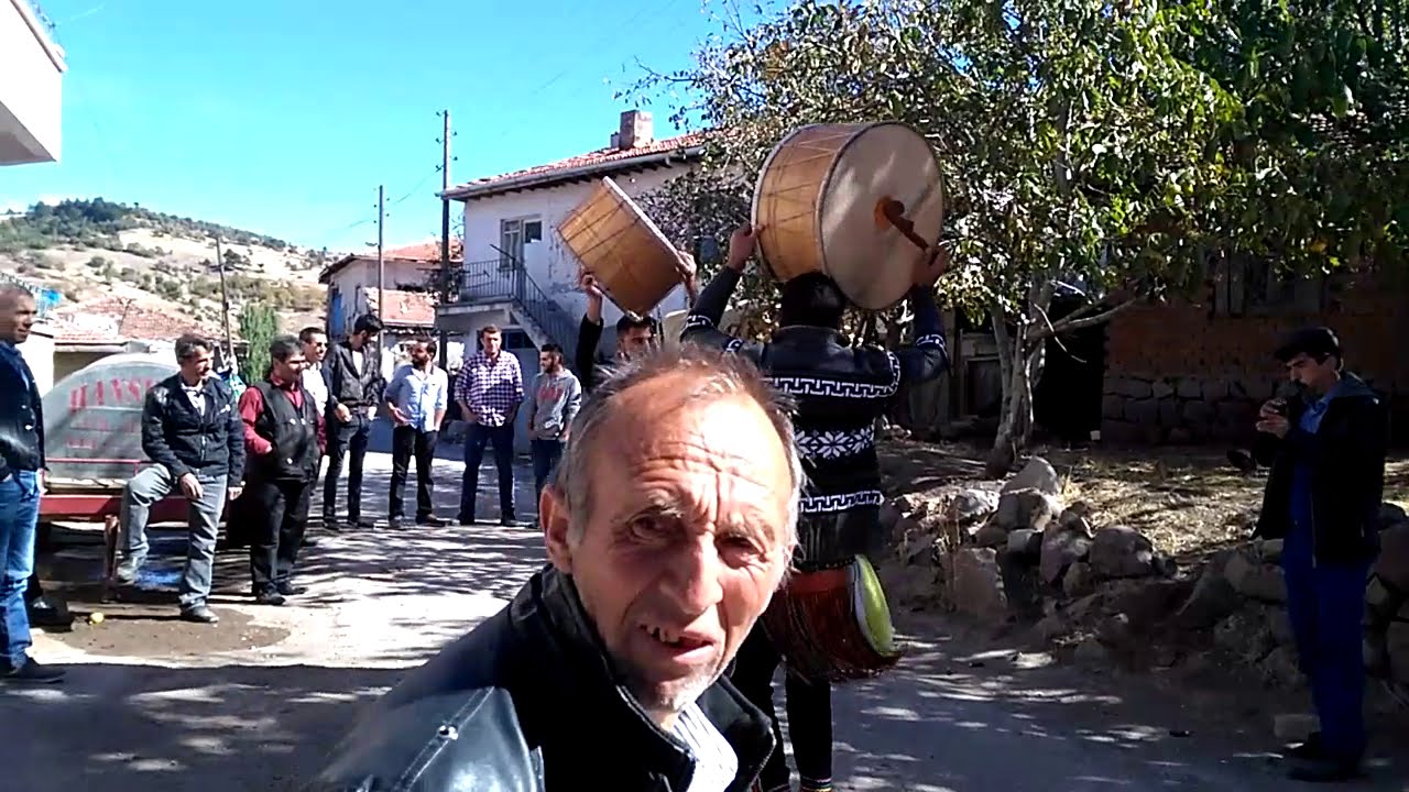 Köy usülü takı sonrası davul show (İbik köyü)