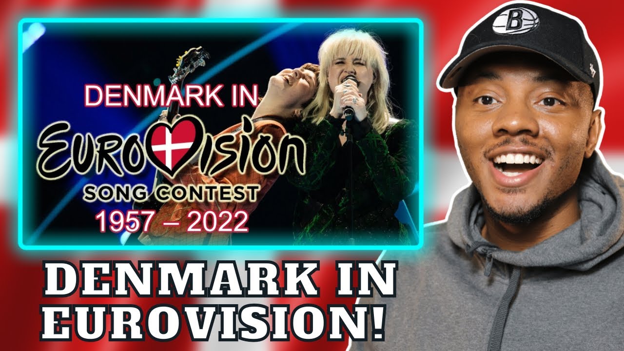 AMERICAN REACTS TO Denmark in Eurovision Song Contest (1957-2022)
