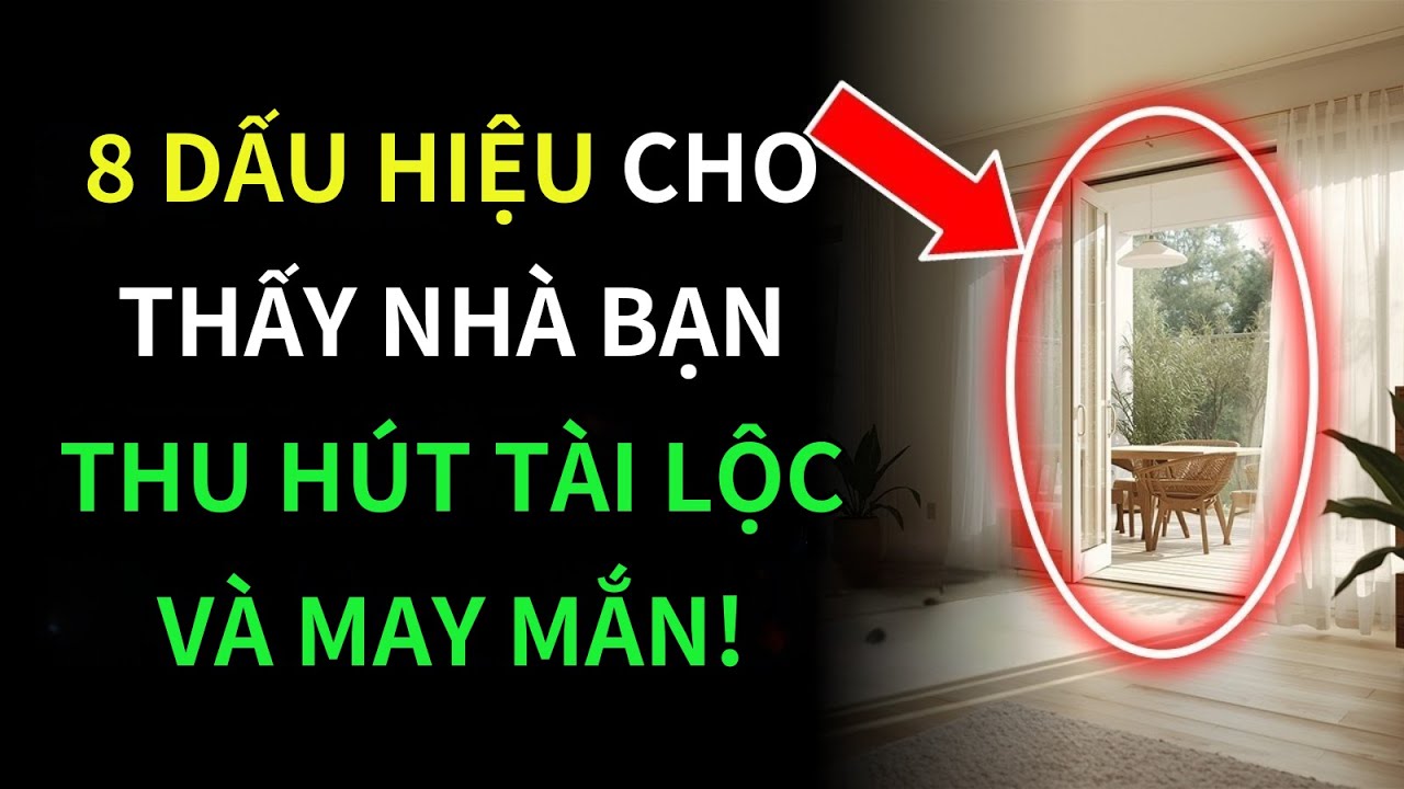 8 Dấu Hiệu Của Một Ngôi Nhà Thu Hút Tài Lộc Và May Mắn Cho Chủ Nhân | Phong Thủy Phật Giáo