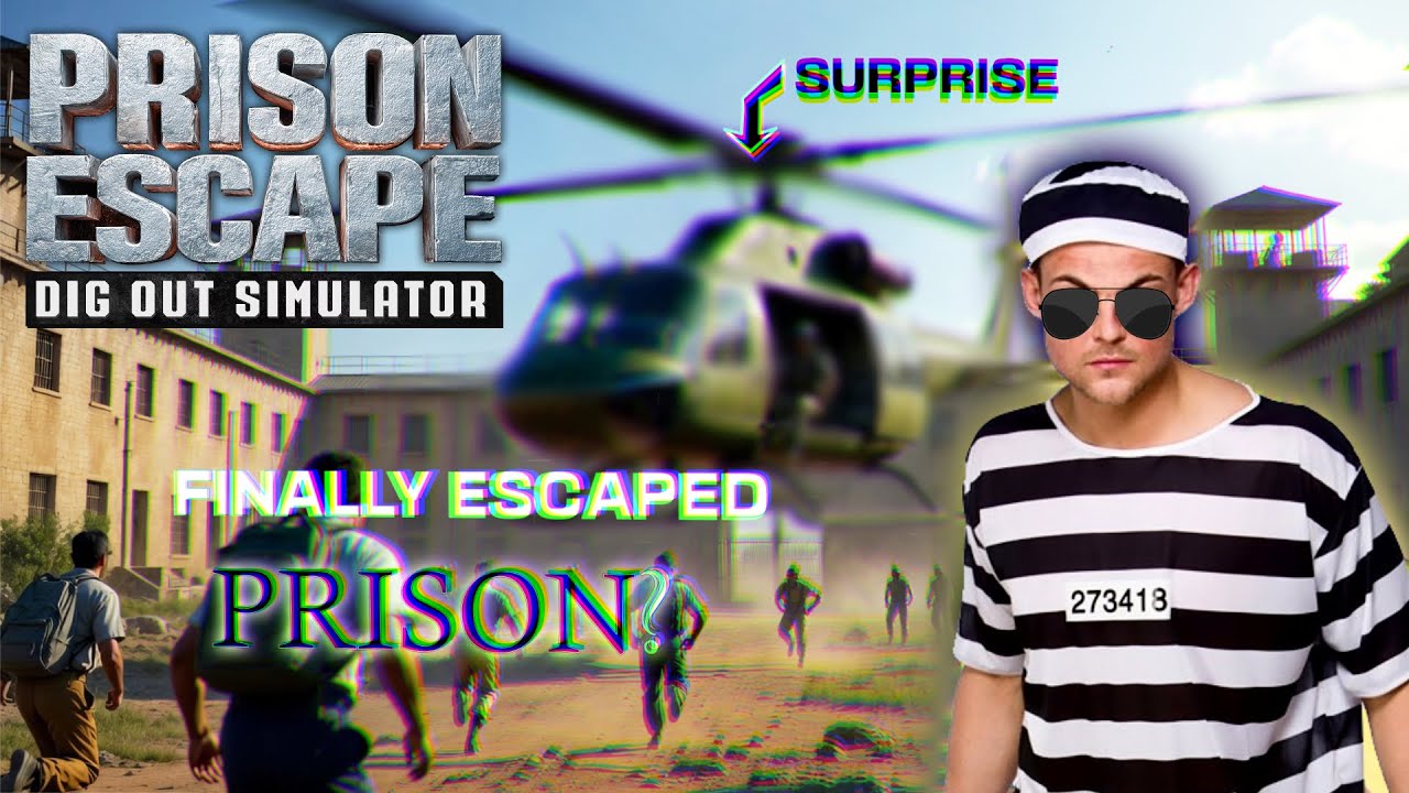 IS THIS REAL ESCAPE ? | PRISON ESCAPE SIMULATOR | TEAM GARURA #fun #challenge  #escapegame #escape