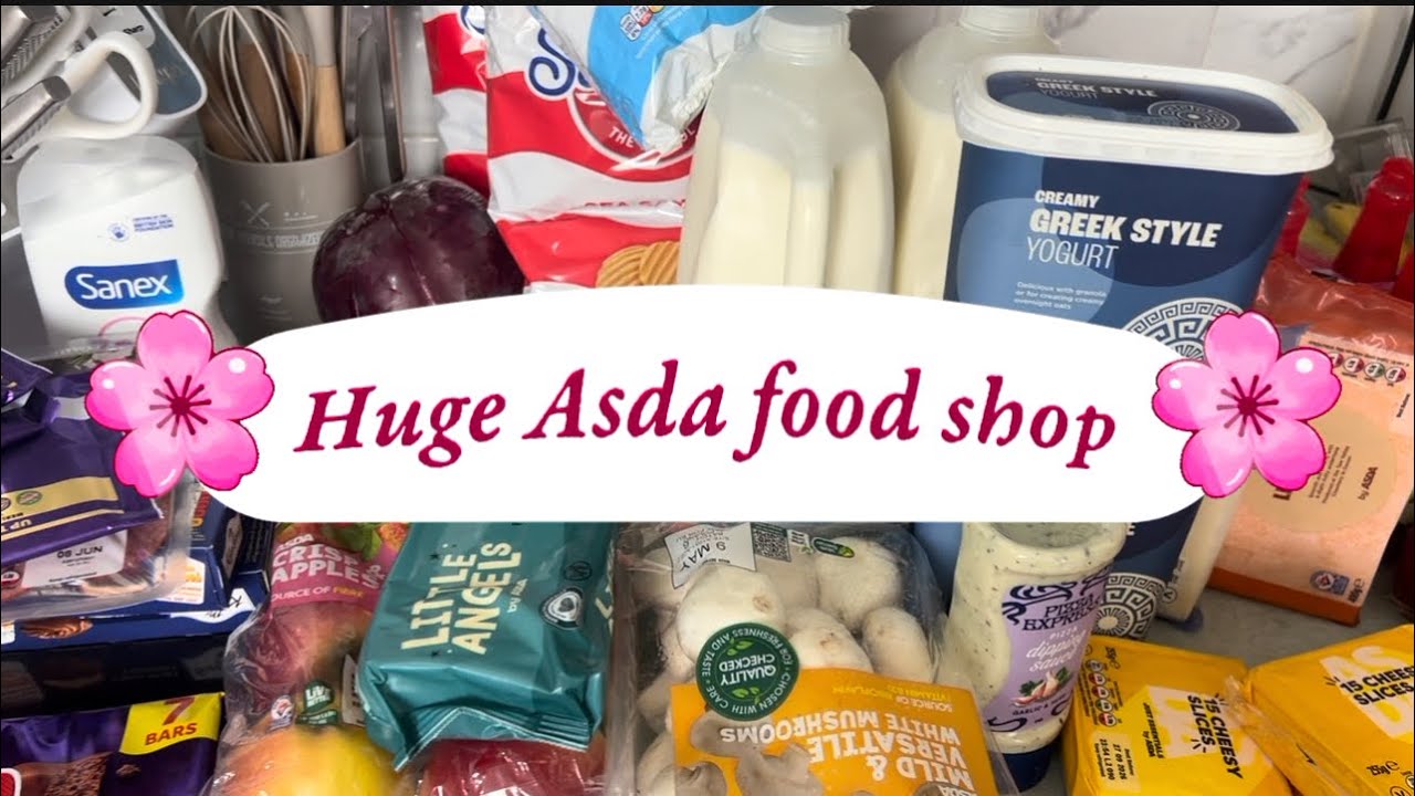 ОГРОМНАЯ ЗАКУПКА ПРОДУКТОВ | ЗАКУПКА В ASDA НА &pound;250