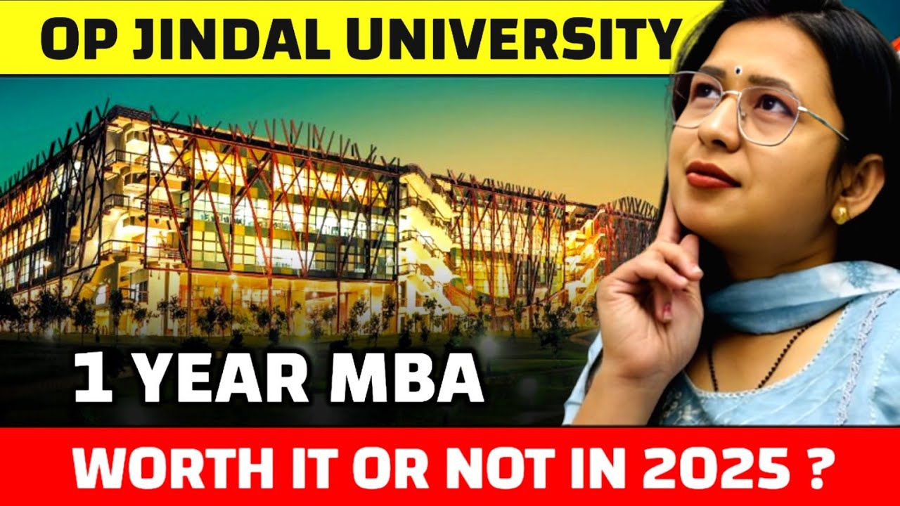 1-Year Online MBA from Jindal University 🎓 | Full Review + Career Impact!