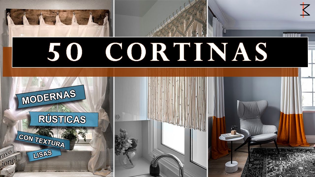 💡😍 50 ideas de CORTINAS para que tu casa se vea más ELEGANTE y LUJOSA | 2022