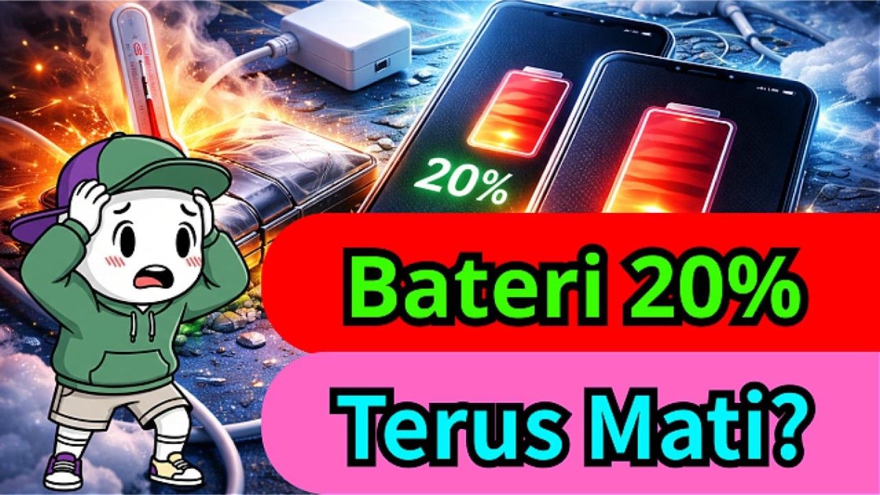Kenapa Bateri Telefon 20% Cepat Habis? Sains Bateri Litium-Ion & Fuel Gauge | BedahSains