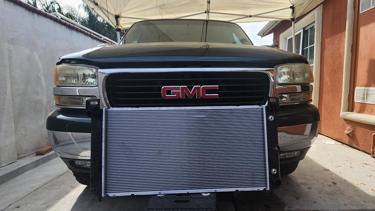 GMC Yukon — Замена радиатора