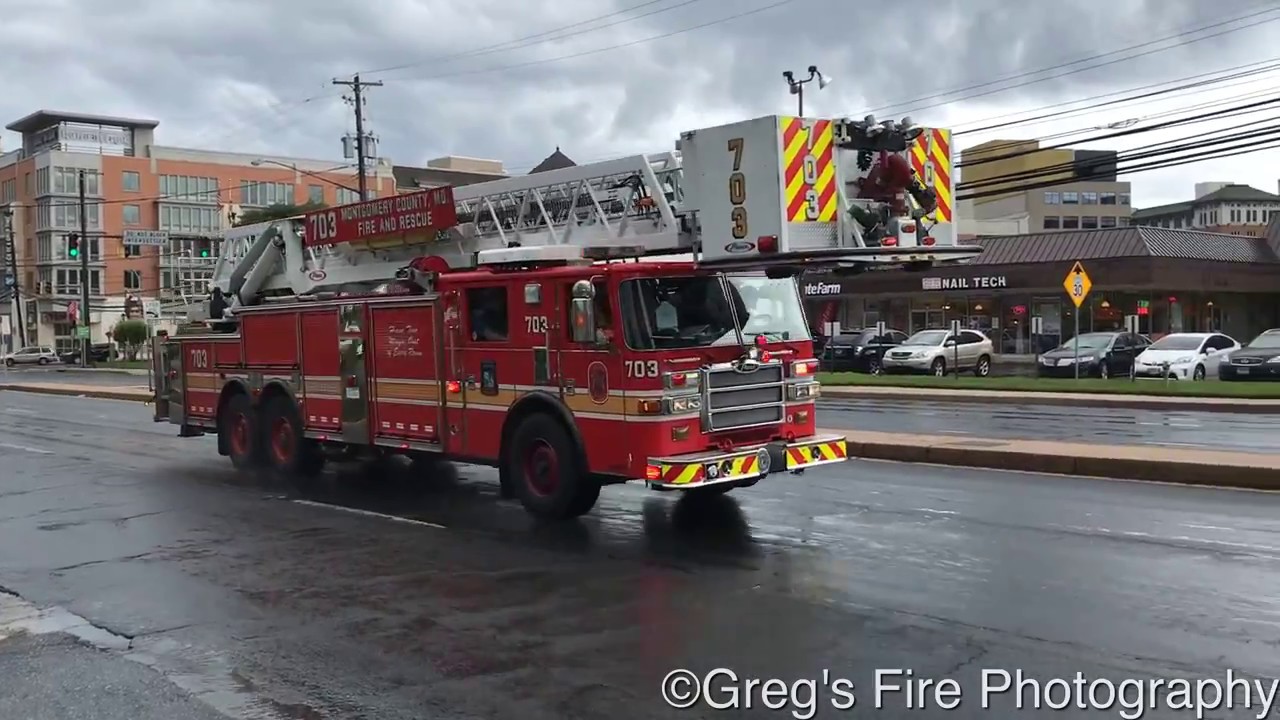 MCFRS Tower 703 Responding