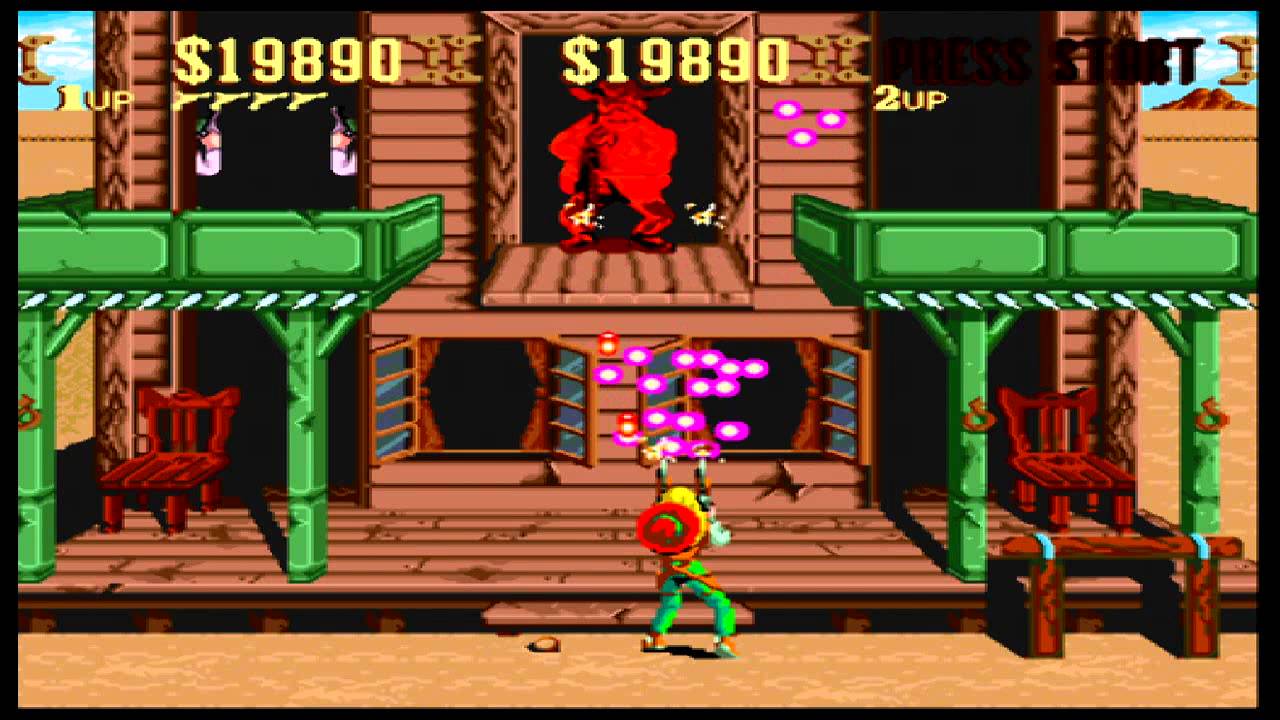 Sunset Riders (SNES) - Simon Greedwell (Stage 1 Boss) No Death