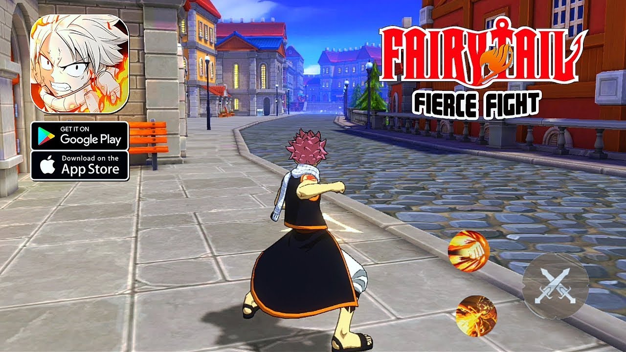 ГЛОБАЛ! МОБИЛЬНЫЙ ХВОСТ ФЕЙ 3D 🔥 FAIRY TAIL: Fierce Fight ► Action RPG (Android)