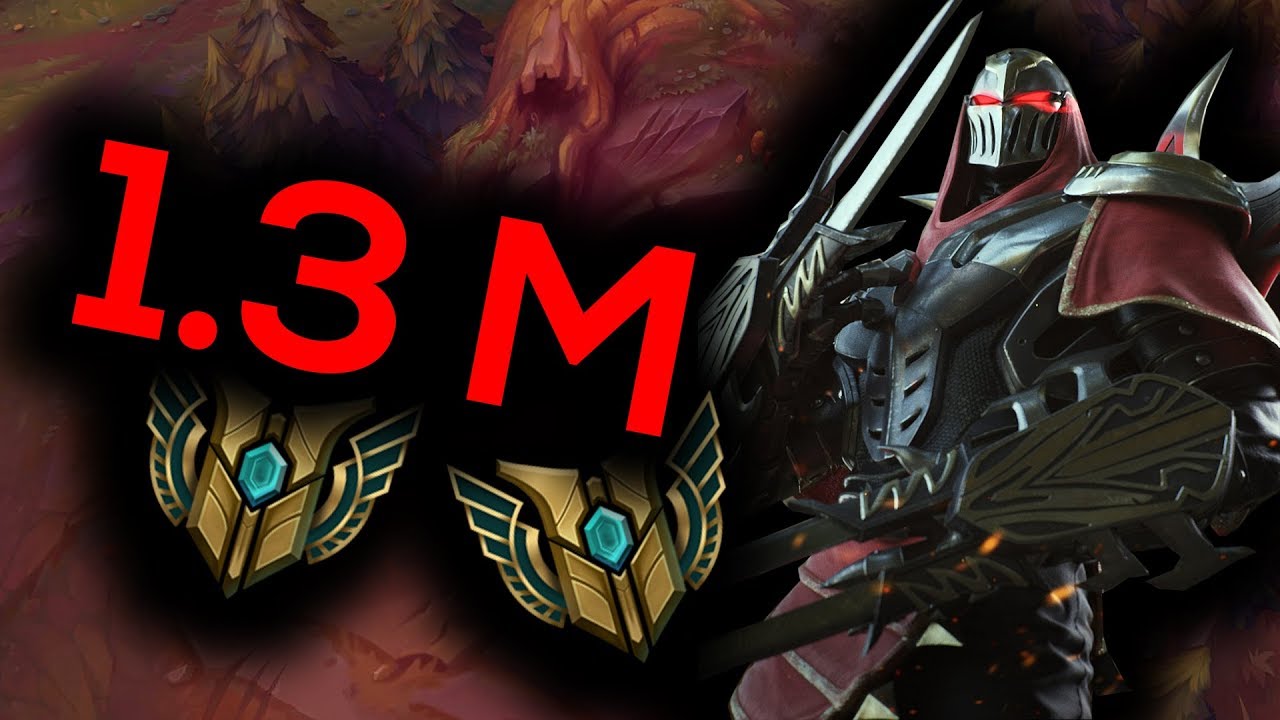 ROAD TO 1,300,000 MASTERY POINTS ON ZED