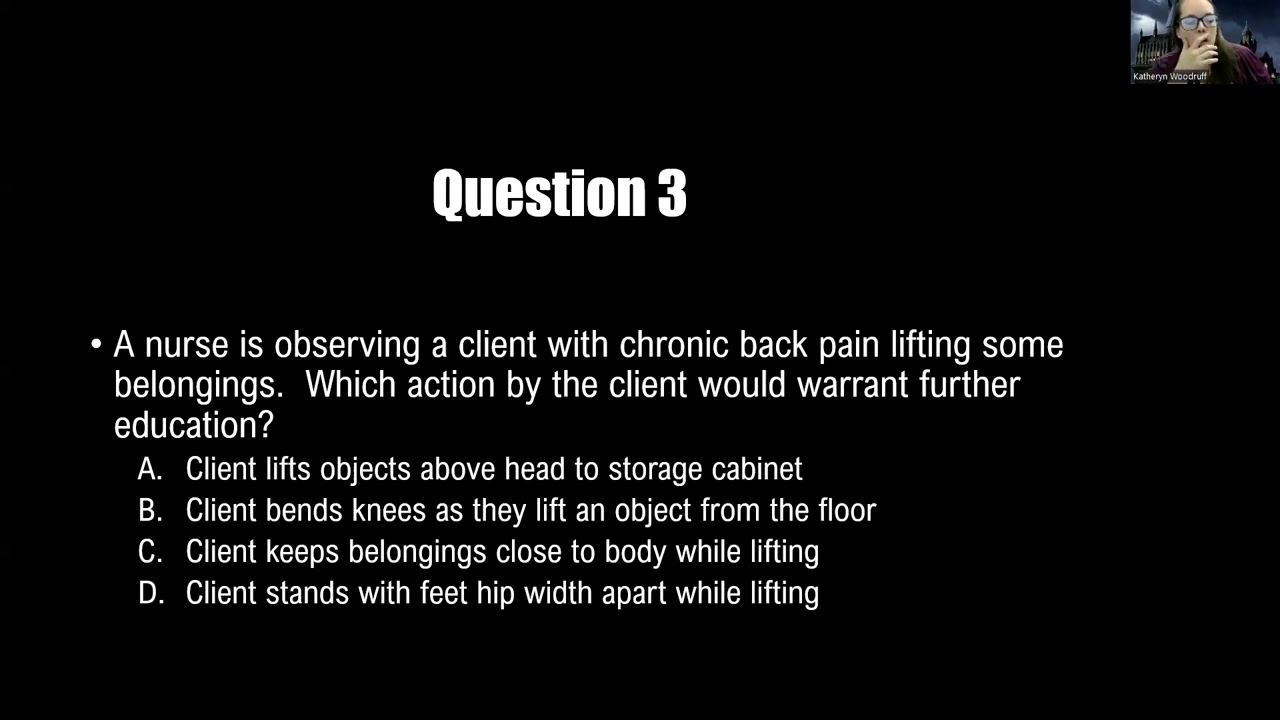 Adult Med/Surg: Musculoskeletal Practice Questions