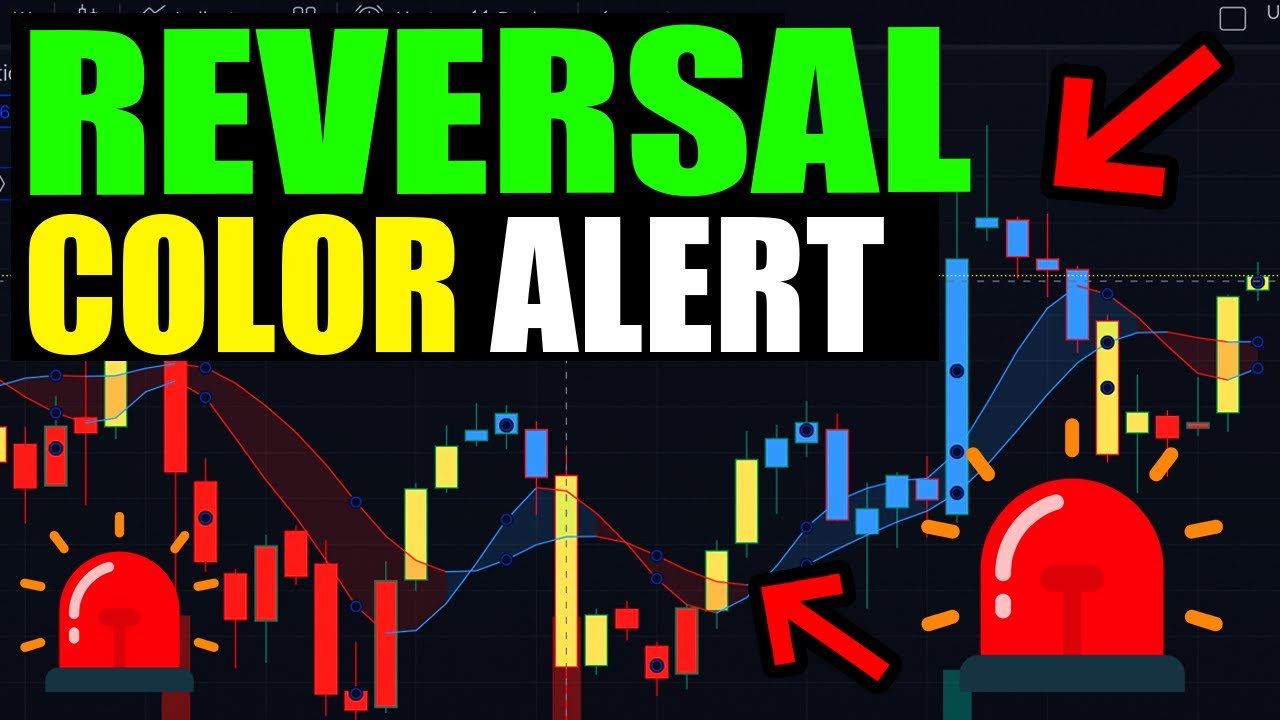 Color REVERSAL TREND Signal that will make Scalping Profits in Stock Trading TradingView Tutorial