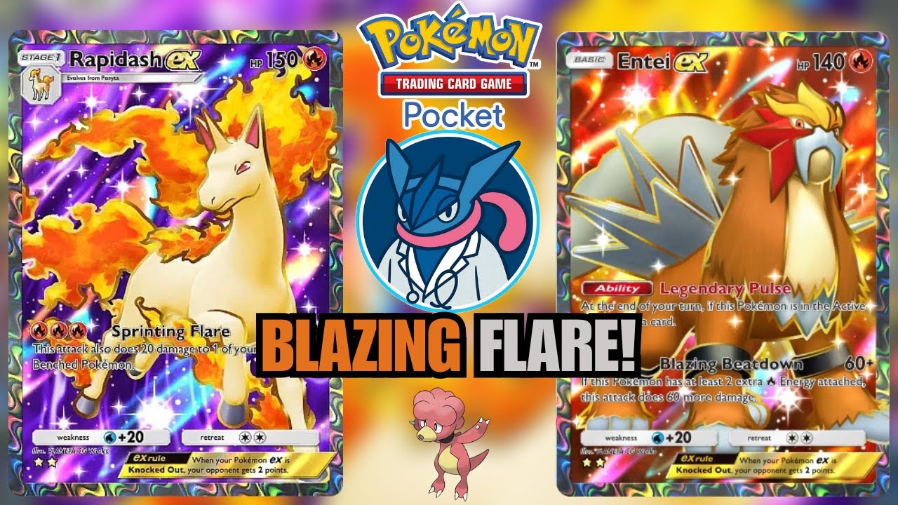 RAPIDASH EX может быть мидовым… но эта колода просто огонь! Pokémon TCG Pocket