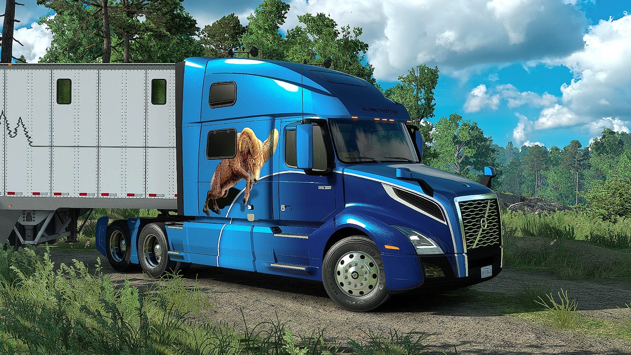 American Truck Simulator 1.58 | Volvo VNL 860 Heavy Haul Through Narrow Missouri Forest Roads