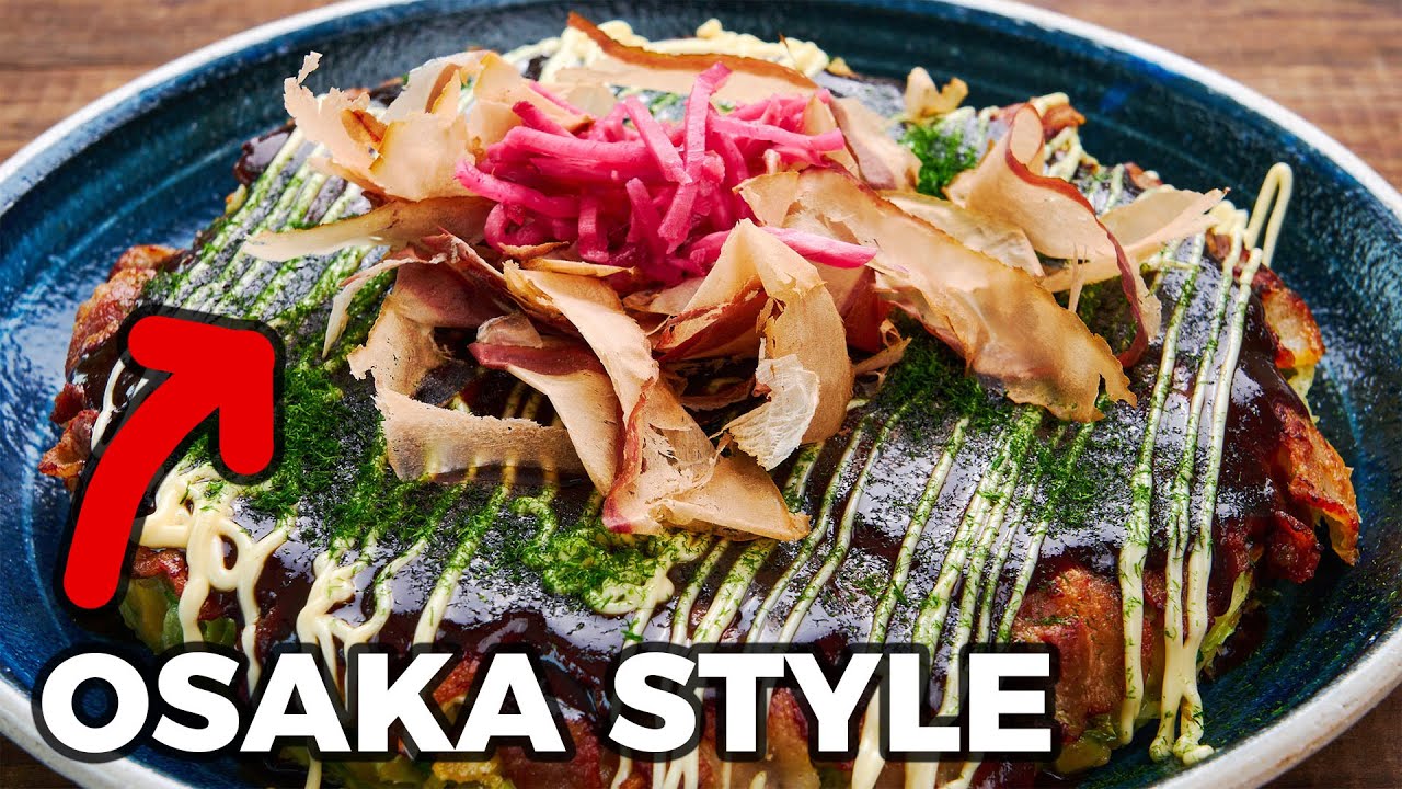 Traditional Okonomiyaki Recipe (Japanese Cabbage Pancake)